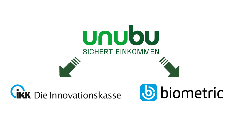 BU ohne Gesundheitsfragen: unubu in Zusammenarbeit mit der Ikk-Die Innovationskasse und biometric
